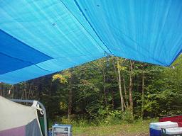 Tarp with extension